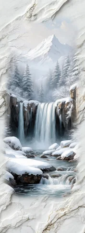 Водопад узор (4 шт.)